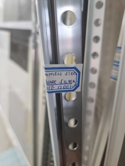 STAINLESS STEEL SQUARE STRIP SILVER