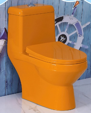 2211 Orange Toilet